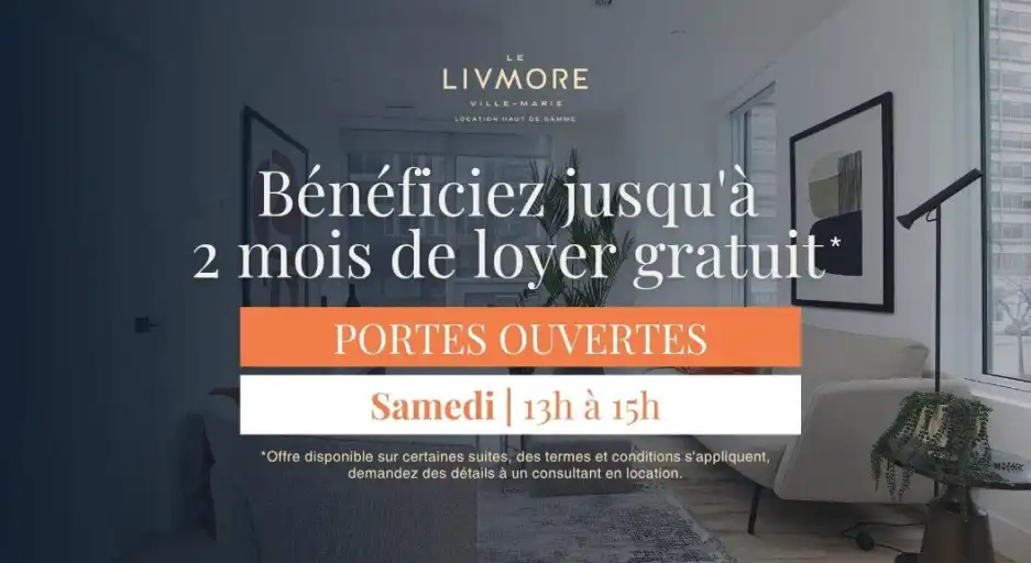 Le Livmore | 1180 Rue de Bleury, Montreal | 3088341
