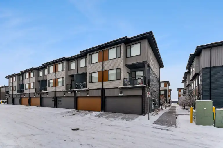 Modern 4-Bedroom Townhouse in Cornerstone (NE Calgary) | 302 - 302 Corner Glen Circle Northeast, Calgary | 3116483