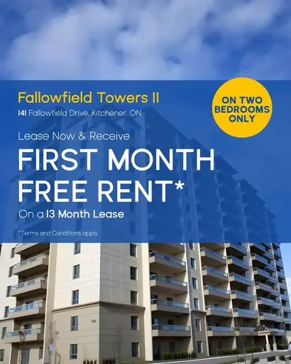 Fallowfield Towers II | 141 Fallowfield Drive, Kitchener | 3116799