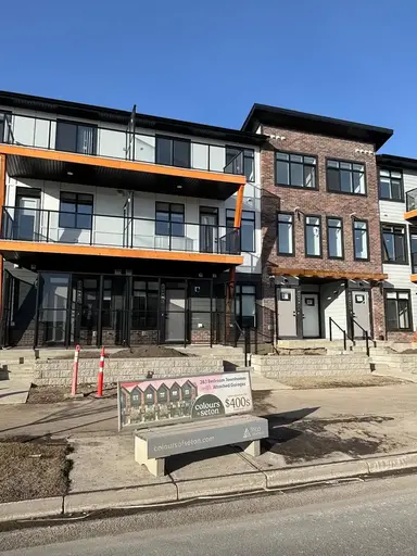 BRAND-NEW 3 BEDROOM UNIT | ATTACHED SINGLE GARAGE | DUAL BALCONIES | 20981 Seton Way Southeast, Calgary | 3122459