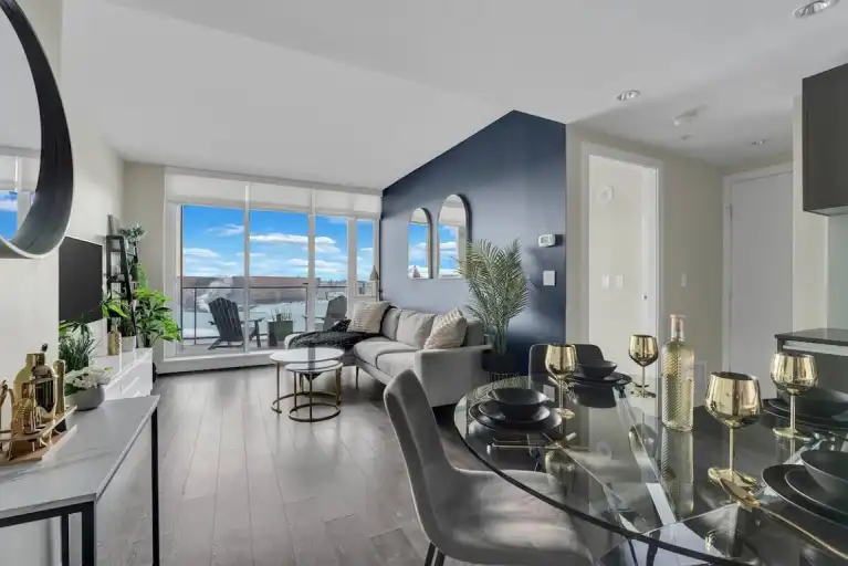 BMO/LRT/DT/VICTORIA PARK/STAMPEDE PARK 1BDRM SUITE WITH MOUNTAIN VIEWS | 1001 - 1188 3 Street Southeast, Calgary | 3120626