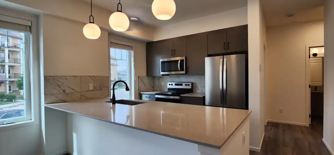 Luxury Corner Unit 2 Bed 2 Bath Condo for Rent in Mahogany – Prime Location! | 201 - 140 Mahogany Street South East, Calgary | 3150187