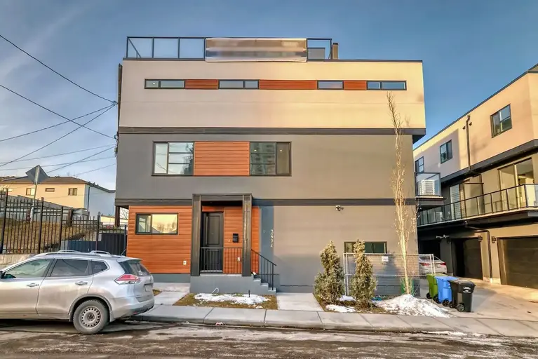 Beautiful BRAND new Townhome Private rooftop Patio!! | 3345 Spruce Drive Southwest, Calgary | 3121097