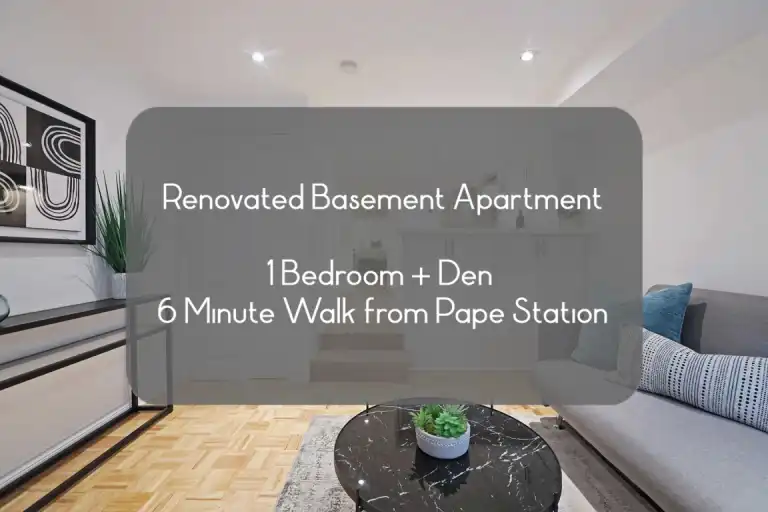 116 Aldwych Ave - Basement Suite | 116 Aldwych, East York | 3095498