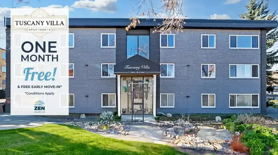 Tuscany Villa Apartments Downtown Edmonton | 10644 109 Street, Edmonton | 3095863