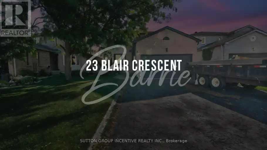 23 BLAIR CRESCENT | 23 BLAIR CRESCENT, Barrie | 3152404