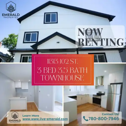Modern Suites & Townhome Now Leasing – 11313 102 St NW, Edmonton | 11313 102 Street Northwest, Edmonton | 3096397