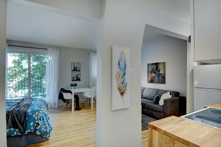 Loft entièrement meublé à louer Limoilou octobre 2025 | 3181827