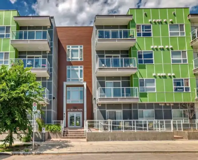 2 bed 2 bath condo unit | 325 - 20 Seton Park Southeast, Calgary | 3146132