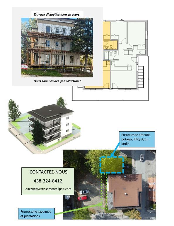 4 ½ à Sherbrooke - 1000$/mois - Rabais disponible | 3099575