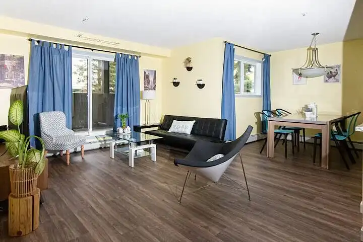 Fully furnished two bedroom condo close to lots of amenities. | 102 - 2430 Guardian Road Northwest, Edmonton | 3099966
