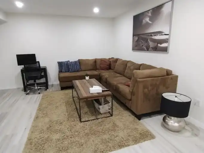 Furnished Modern 2-Bedroom Legal Suite | Millrise SW | Flexible Lease | Calgary | 3119783