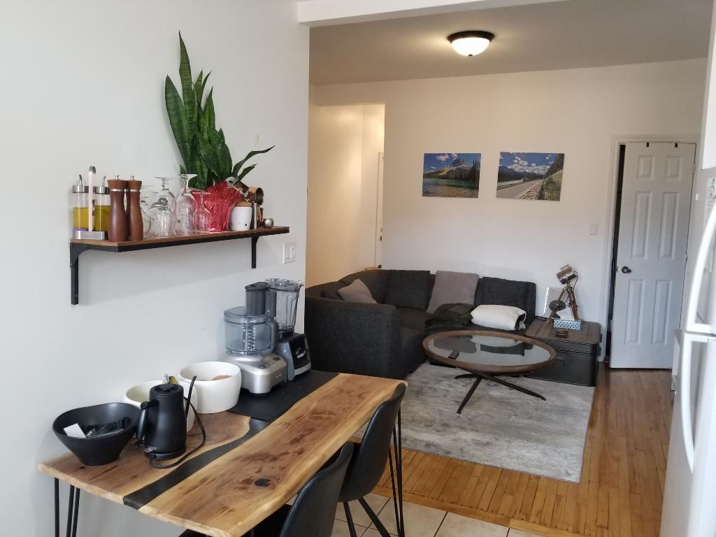 Beau logement 4½ rénové récemment, dans Rosemont-La-Petite-Patrie, près de la piste cyclable et du Plateau Mont-Royal | 3101720
