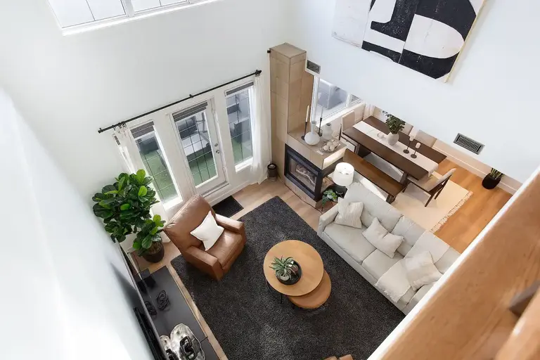 The Atrium Loft | Lux 2BR w/ Tower View+ 2 Balconies+ AC + FURNISHED with Wifi | 638 11 Avenue Southwest, Calgary | 3153655