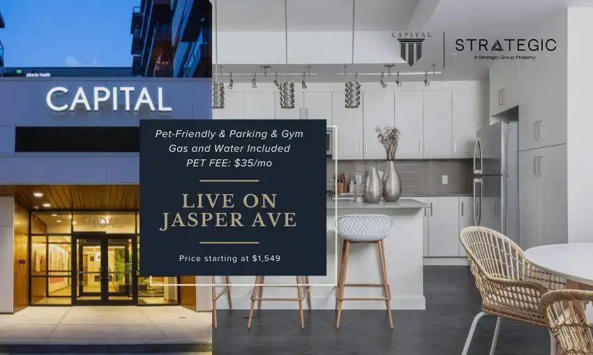CAPITAL Apartments on Jasper Ave | 10043 108 Street NW, Edmonton | 3107450