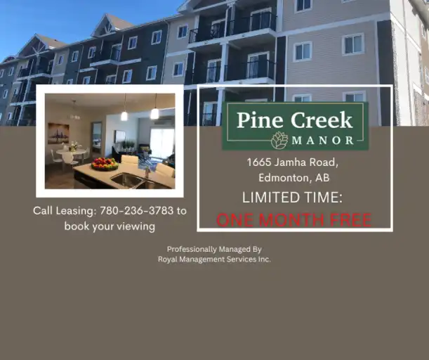 Pine Creek Manor | 1665 Jahma Road NW, Edmonton | 3114055