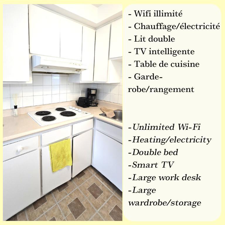 Studio tout inclus 1 1/2 - 10 min du terminus Longueuil - disponible tout de suite | 3115329