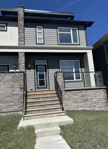 Semi-detached Duplex with 4 beds, 3.5 bathrooms, a massive double-car garage | 5th A - 30 Sage Bluff Gate Northwest, Calgary | 3166331