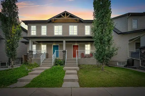 Semi-Detached located on the same street as Prairie Sky School OVER 1500 SQ. FT | 21 Skyview Ranch Manor, Calgary | 3115960