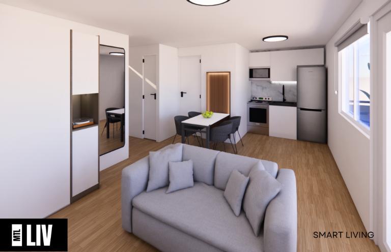 Loft Intelligent - Montréal Centre-Ville, Tout Meublé | 3116263