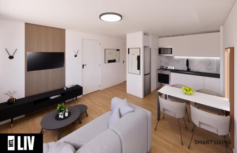 Appartement 1 Ch Intelligent - Montréal Centre, Tout Meublé | 3116267