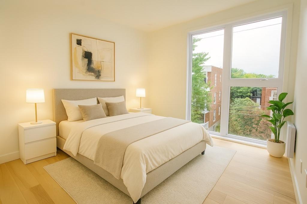 2 chambres lumineux avec grand balcon privé sur ruelle | 3121932