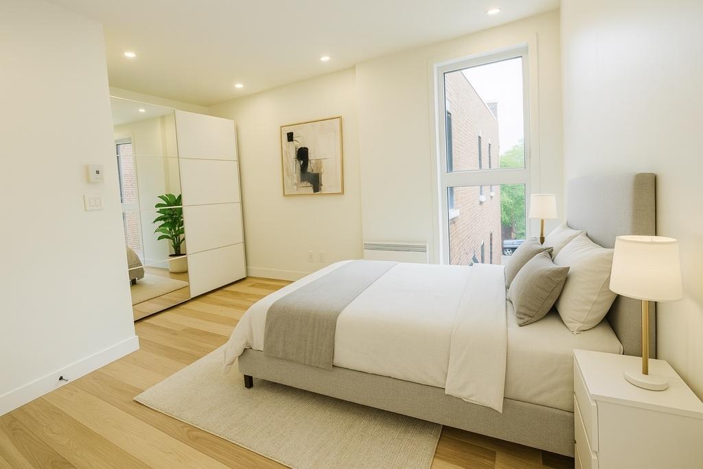 2 chambres lumineux avec grand balcon privé sur ruelle | 3121932