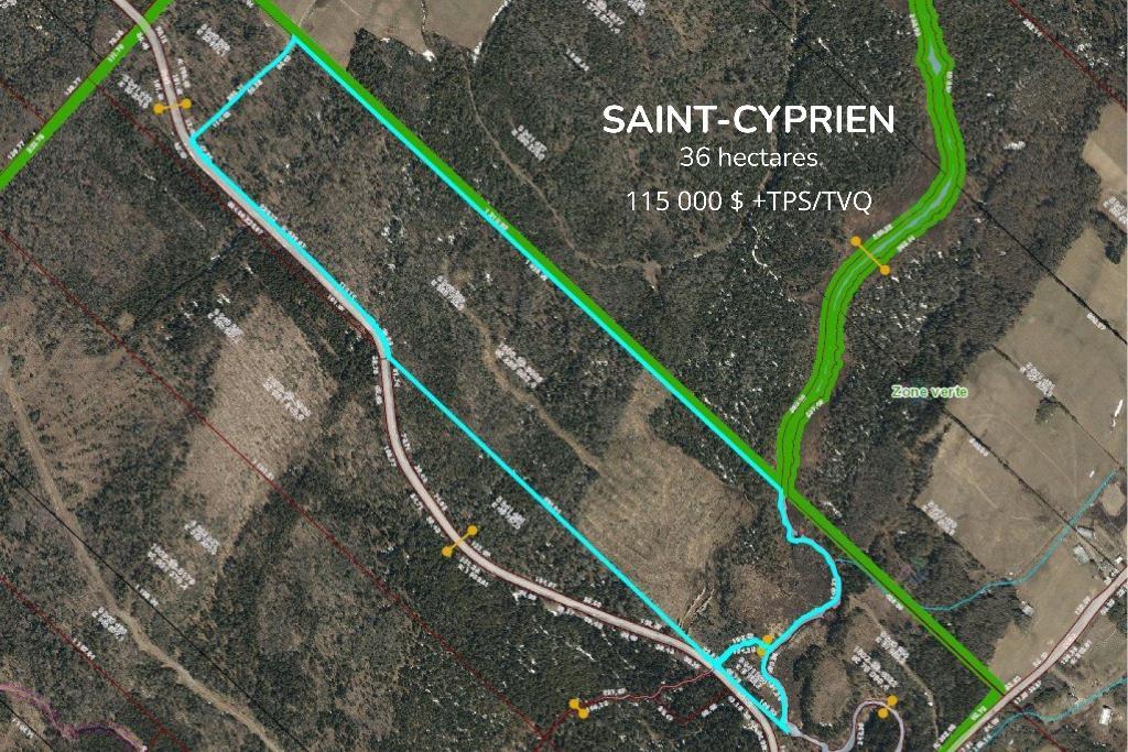 Lots à bois, camps de chasse au Bas-saint-laurent, Saint-Cyprien, Rivière-bleue, Saint-Jean-de-dieu | 3152206