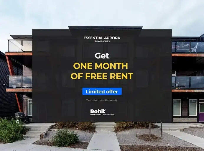 Essential Aurora - Townhomes at  in SW Edmonton One Month Free on Select Units | 1332 Watt Drive Southwest, Edmonton | 3122654