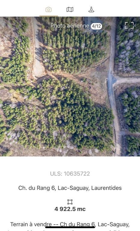 Terrain à vendre au lac saguay | 3128451