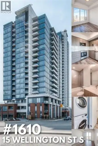 15 WELLINGTON Street S Unit# 1610 | 15 WELLINGTON Street S Unit# 1610, Kitchener | 3159266