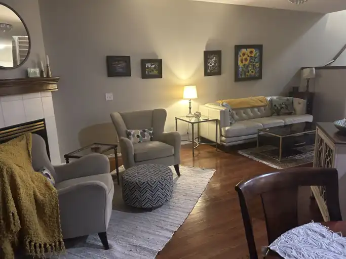 2 BEDROOM, 2.5 BATHROOM+WALK-OUT BASEMENT, SPACIOUS TOWNHOUSE W/ NEW LIGHTS | 47 Hamptons Link NW, Calgary | 3150989