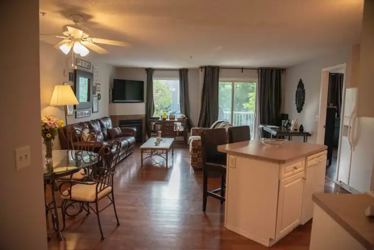 Beautiful, spacious 2 bedroom 2 bathroom corner unit condo | 207 - 2207 Valleyview Park SE, Calgary | 3135136