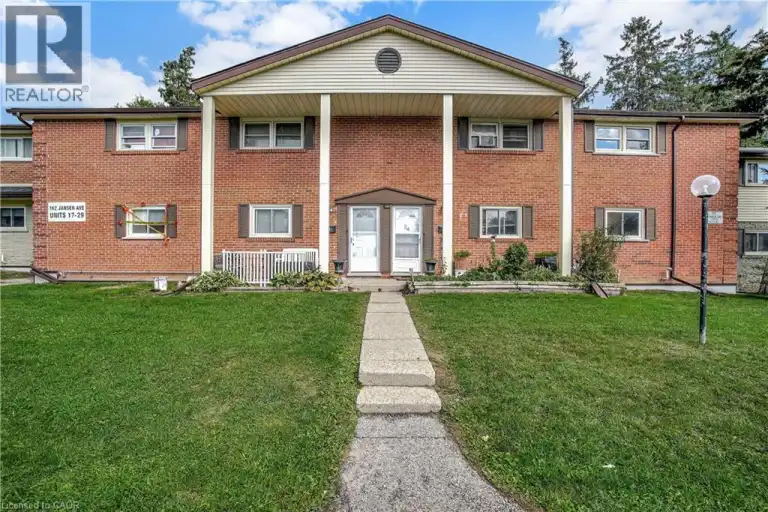 162 JANSEN Avenue Unit# 25 | 162 JANSEN Avenue Unit# 25, Kitchener | 3139710