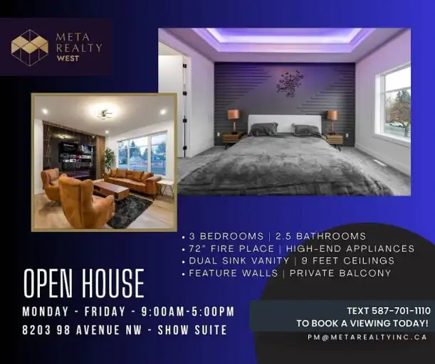 Gorgeous 3 Bed 2.5 Bath Near Campus Saint-Jean, University of Alberta | 9232 85 Street, Edmonton | 3140371