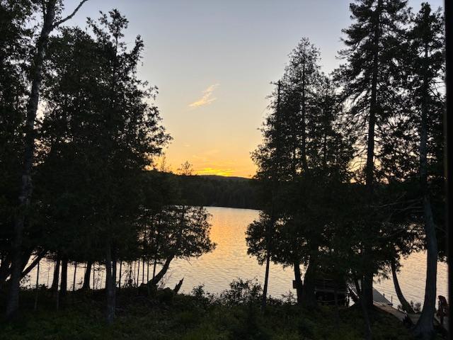 Terrain au bord du l'eau navigable laurentides | 3141003