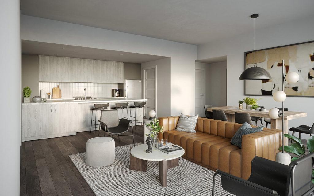 4 1/2 2 chambres à coucher 1 salle de bain | 3195801