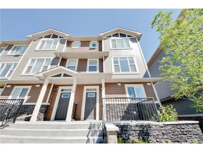 3 bedroom, 2.5 bath townhome with garage in Panorama Hills! | 177 Panatella Square Northwest, Calgary | 3174480