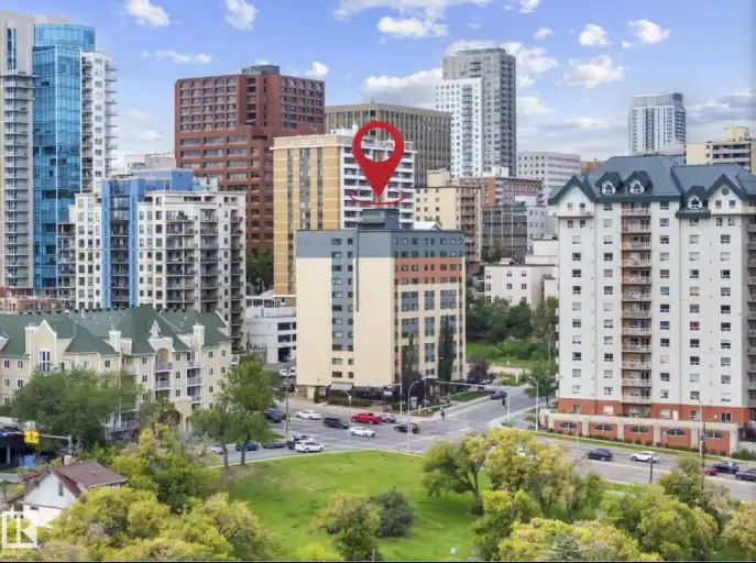 Downtown 1-Bedroom Apartment | Heat, Water, Power & Parking Included! | 806 - 9710 105 Street Northwest, Edmonton | 3151344