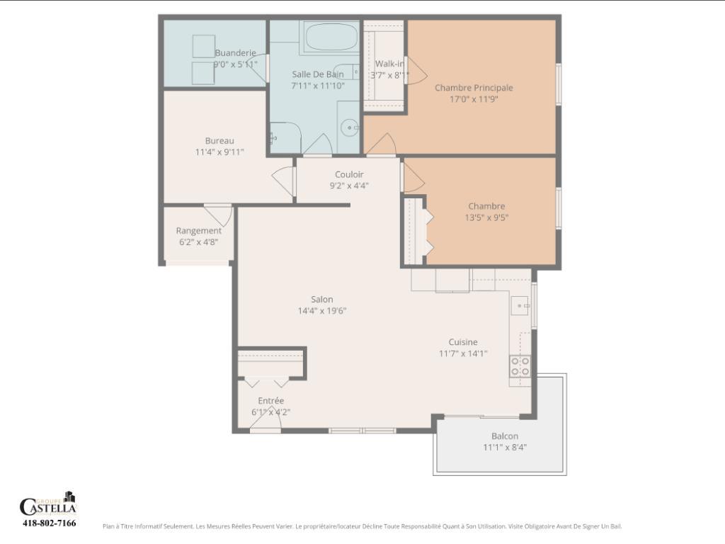 Appartement 4 1/2 + bureau - Lévis (St-David), 2ième étage, air clim, 2 stationnements, libre 1ier novembre 2025 | 3153489