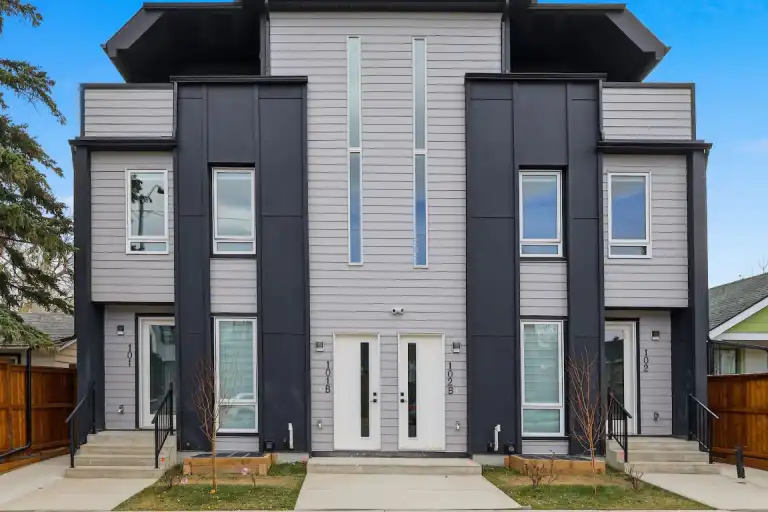 Brand New 3 Bed 2.5 Bath 3 Storey Luxury Build | 102 - 825 20 Avenue Northwest, Calgary | 3155478