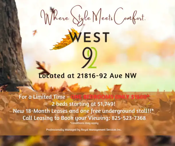 West92 | 21810-21816 92nd Avenue NW, Edmonton | 3156330