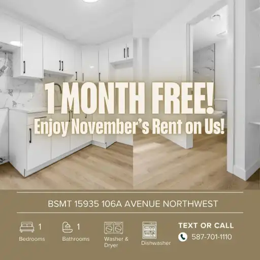 *****1 MONTH FREE-Brand New 1-Bed, 1 Bath House Near NAIT & Kingsway Mall | 15935 106A Avenue Northwest, Edmonton | 3157613