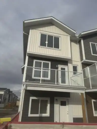 Brand New 3+1 Bed 2.5 Bath End Unit Townhouse | 132 Red Embers Line Northeast, Calgary | 3157940