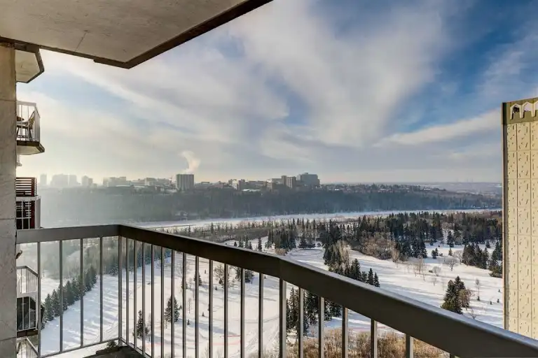 River Valley Living - 2 Bedroom Victoria Park 16th Floor | 1605 - 9835 113 St NW, Edmonton | 3157970