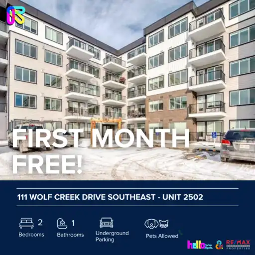 111 Wolf Creek Drive Southeast - Unit 2502 - Unit 2502 | 111 Wolf Creek Drive Southeast, Calgary | 3160106
