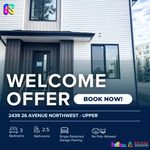2439 26 Avenue Northwest - Upper | 2439 26 Avenue Northwest - Upper, Calgary | 3160123