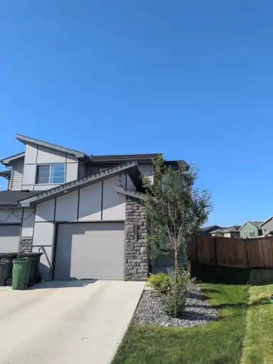 Duplex with Pie Shaped Lot | 7370 Chivers Crescent Southwest, Edmonton | 3166362