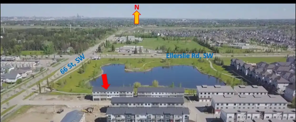 LIKE NEW LAKE FRONT UPGRADED TOWNHOUSE w/ AC & ATTACHED DOUBLE GARAGE | 804 Welsh Drive, SW, Edmonton | 3166147