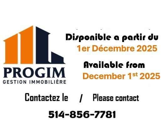 1 CH - 1 SDB - Montréal - $1,095 /mo | 3175171